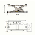 KT-RJ70 Rolling Jack 7000 lbs. Lifting Capacity (Fits KT-4H110, KT-4H950, and KT-4H850)