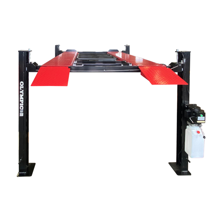 Model: 4PC-6: "The "Little Buddy" Compact Portable 6,000 lb. Maintenance & Storage Lift / 96.57″ W X 173″ L / 10-Year Warranty / SHIPS FREE!