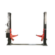 Olympic 2PBPXW-10 / 10,000‐lb. / Extra Wide Base Plate 2-Post Lift / Single Point Lock Release / 3-Stage Arms / 3-Stage Foot Pads / 110″ H X 137″ W 10-Year Warranty / SHIPS FREE!
