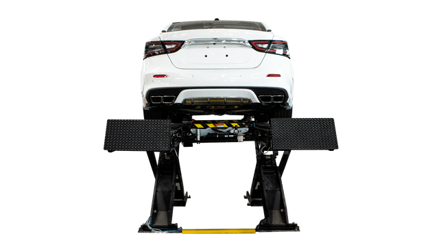 Challenger SX14 14,000 lb Scissor Alignment Lift with LED Lighting